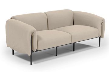 andas 2-Sitzer Lumi Loungesofa, Outdoor Gartensofa, wetterfeste Materialien, Breite 186 cm