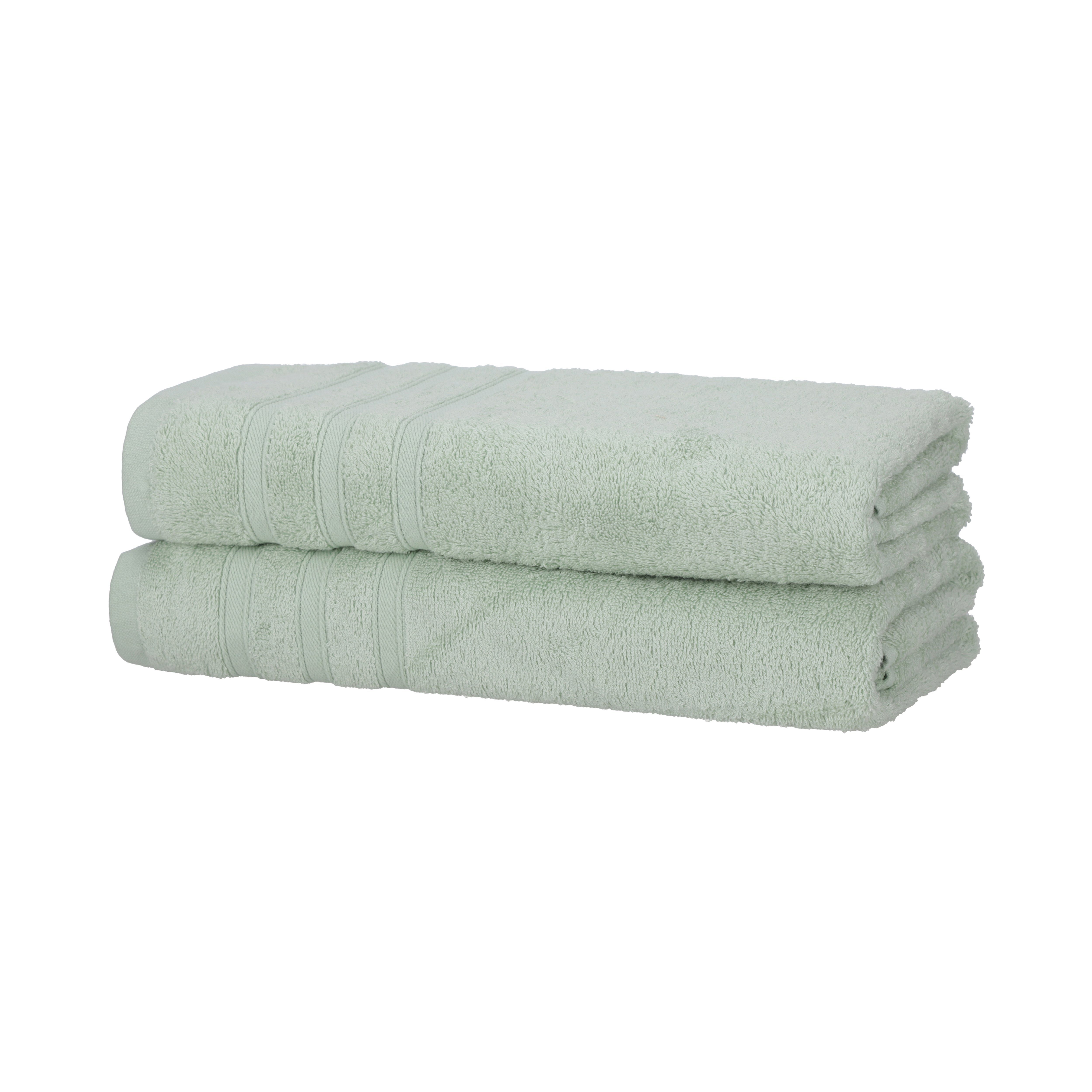 Hometex Premium Textiles Handtuch in nachhaltiger Premium Qualität 450 g/m², 2er Duschtücher, Kuschelig weich und sehr saugfähig, Extra flauschige Hotel-Qualität