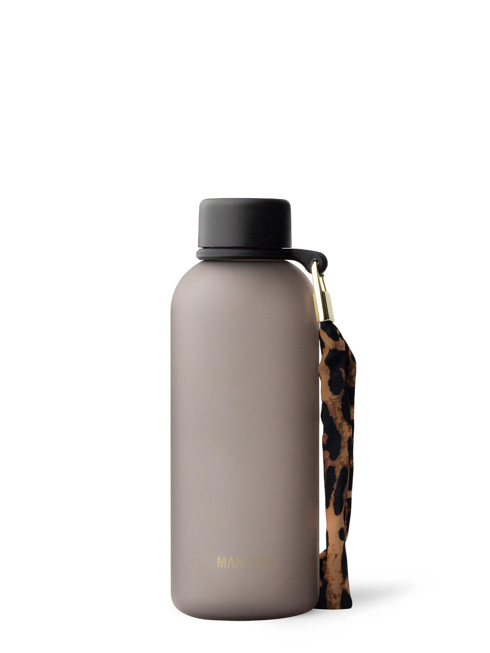 MAMEIDO Trinkflasche, auslaufsicher mit Zeitmarkierung & Handschlaufe in 600 ml, 1 l & 1,5 l