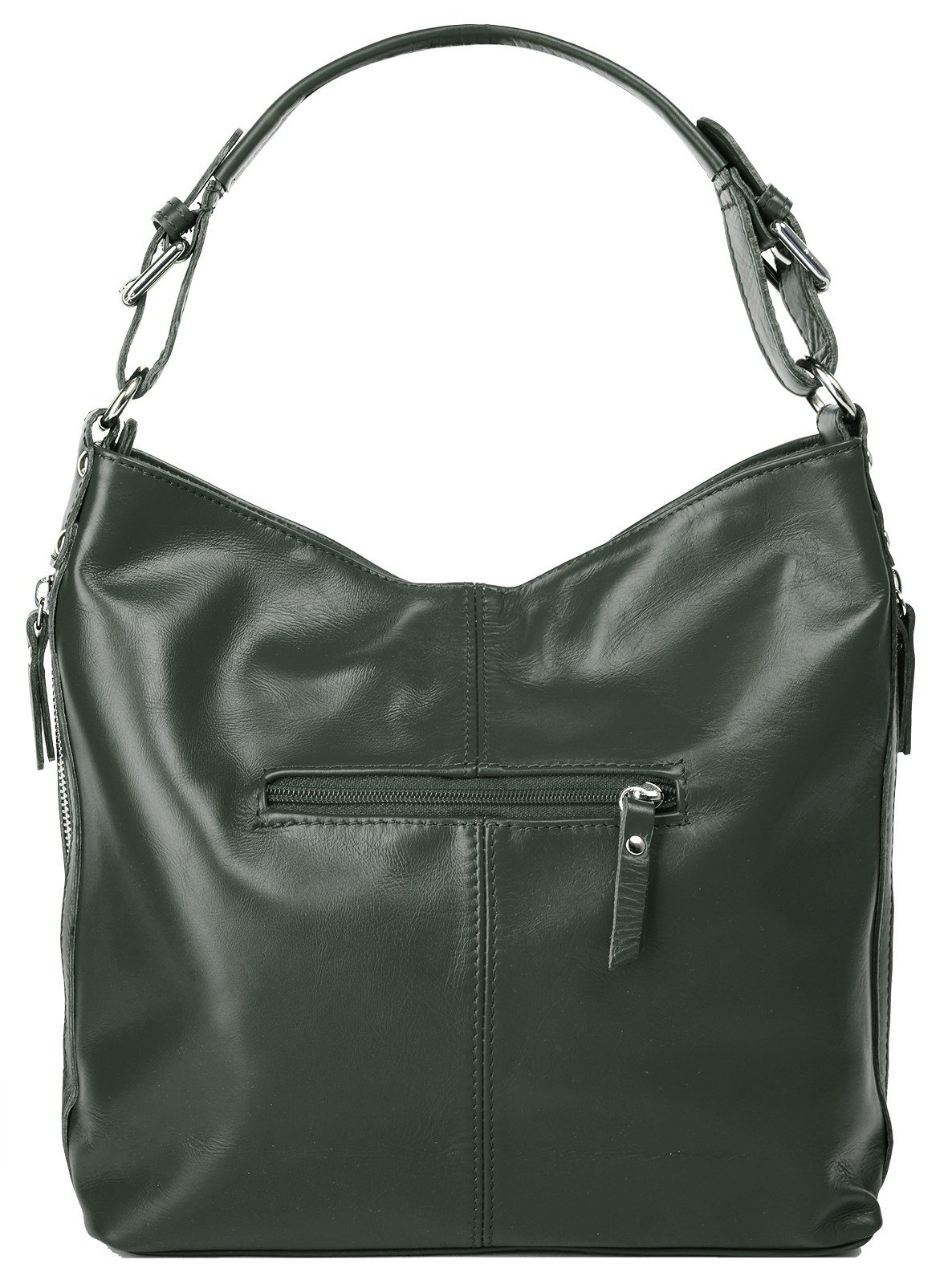 Samantha Look Henkeltasche SAMANTHA LOOK Damen echt Leder, Made in Italy, echt Leder, Made in Italy – Bild 4 von 5