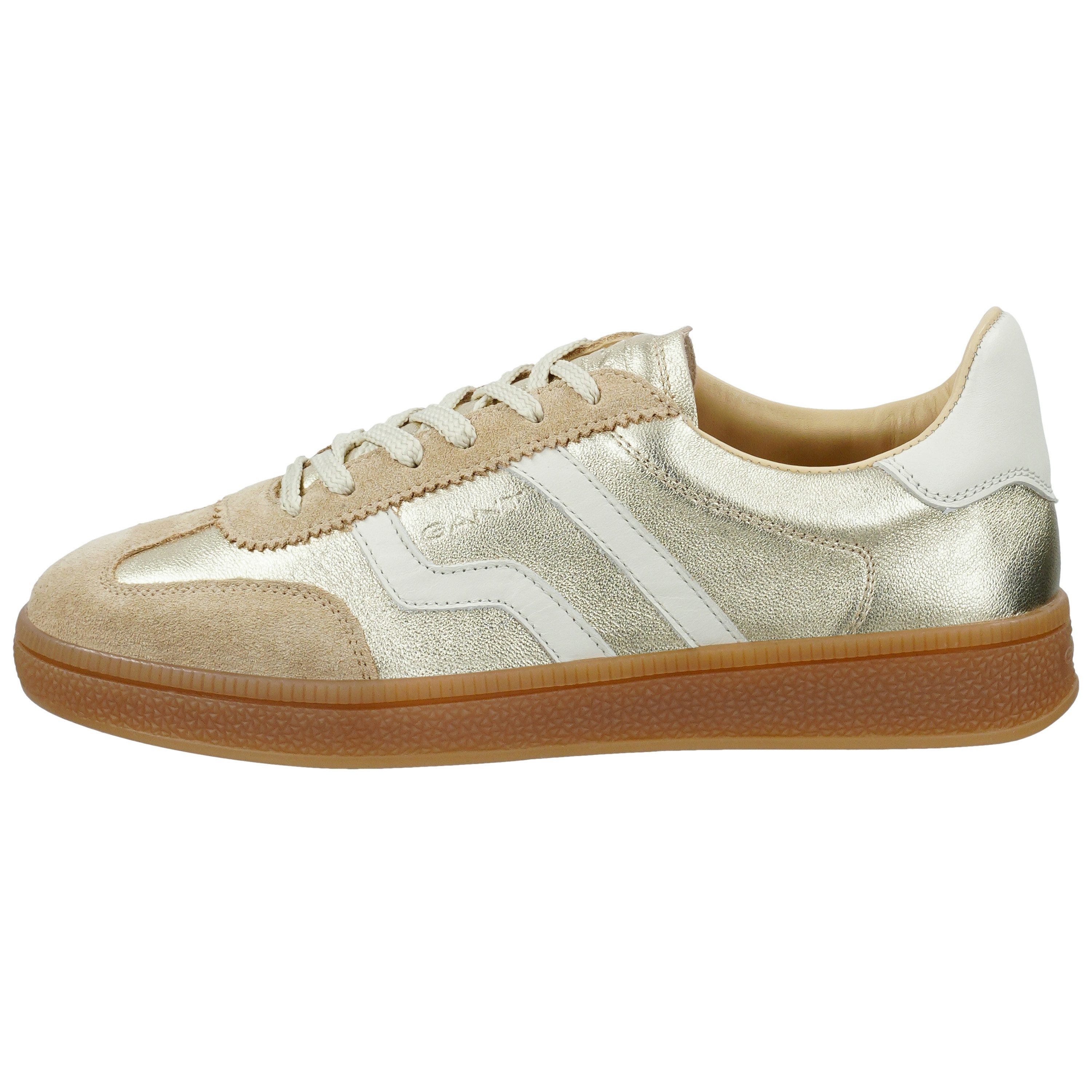 Gant Cuzima Sneaker Retro Sneaker, Schnürschuh im Metallic Look