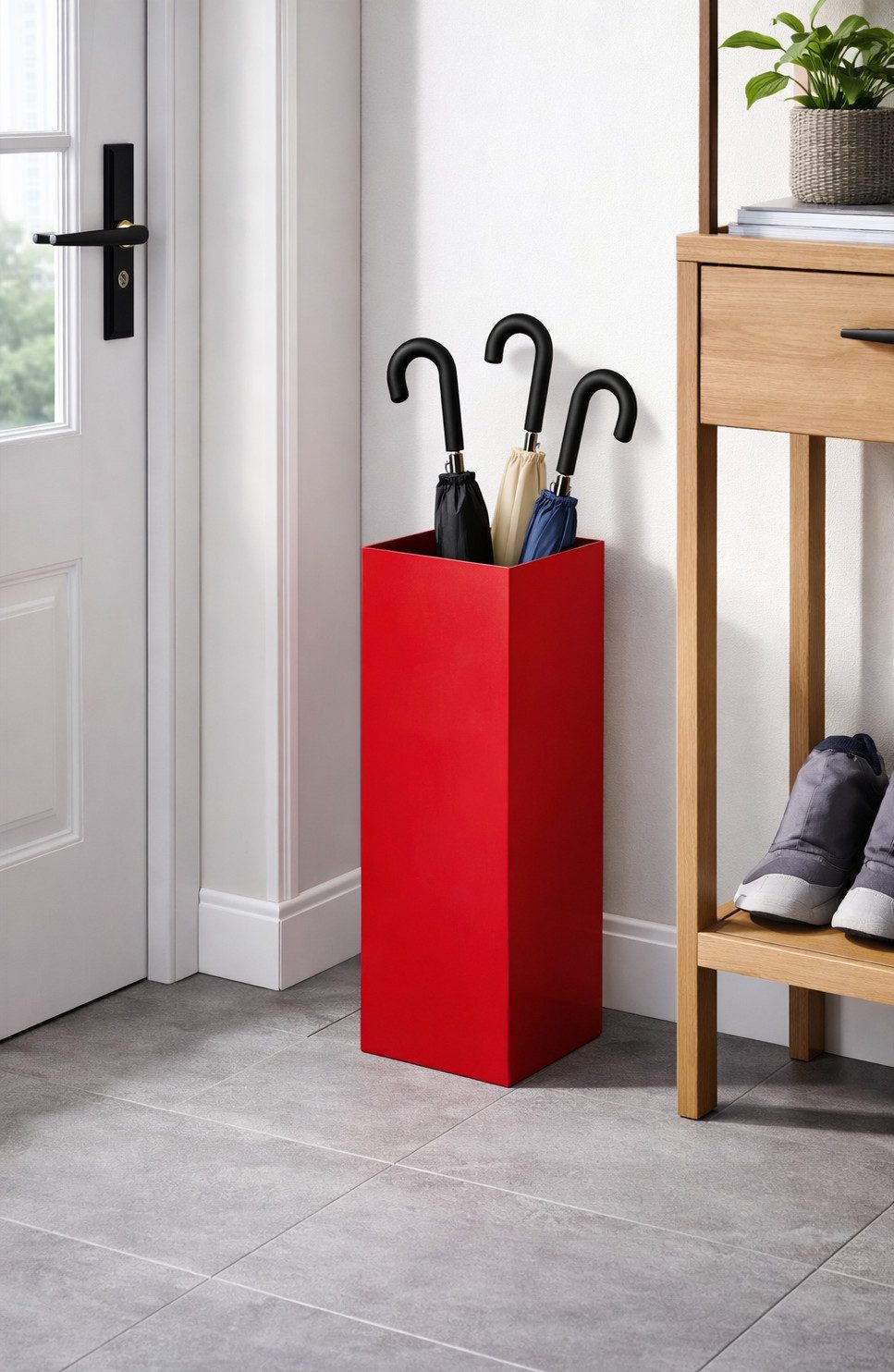 NEUSTEIN Schirmständer mit modernem Design aus Metall extra stabil günstig online kaufen