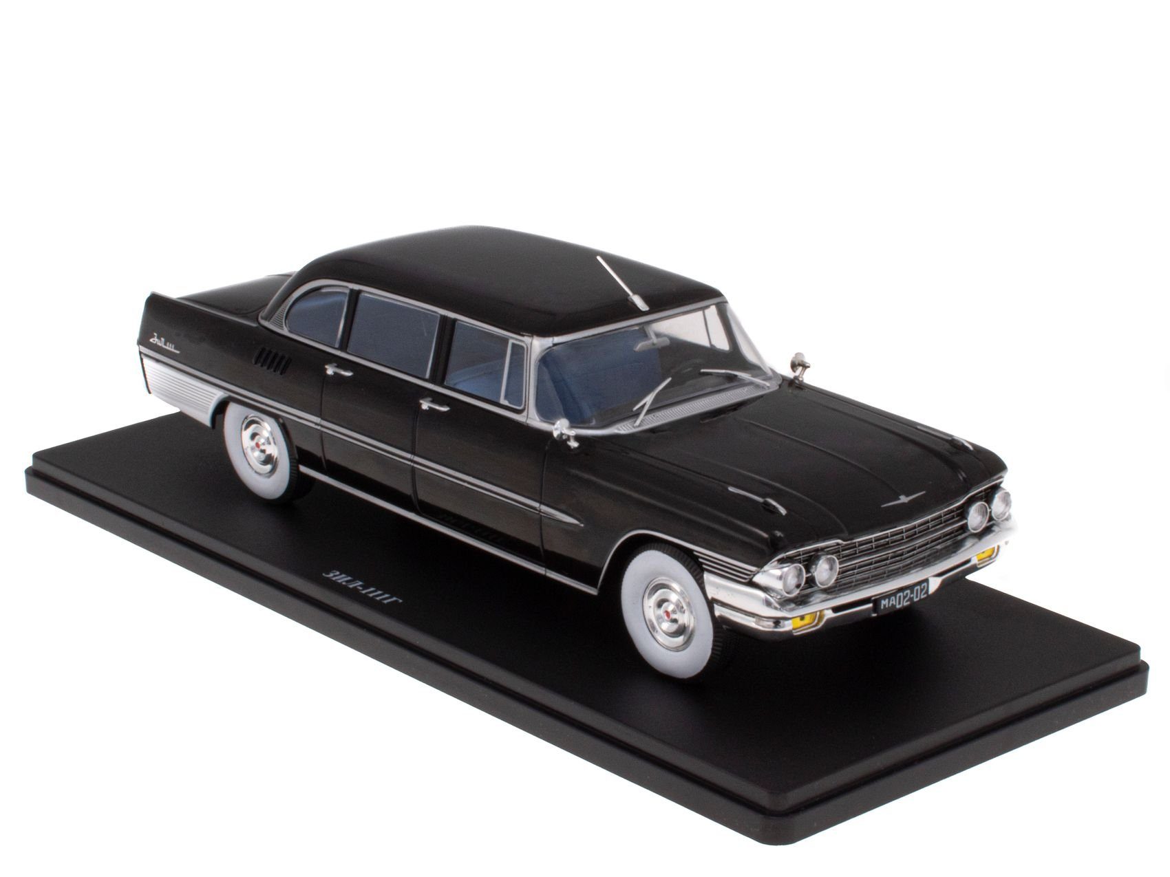 Hachette Sammlerauto Modellauto 1962 ZIL 111G schwarz PKW 1:24 Hachette Metall Kunststoff, Maßstab 1:24