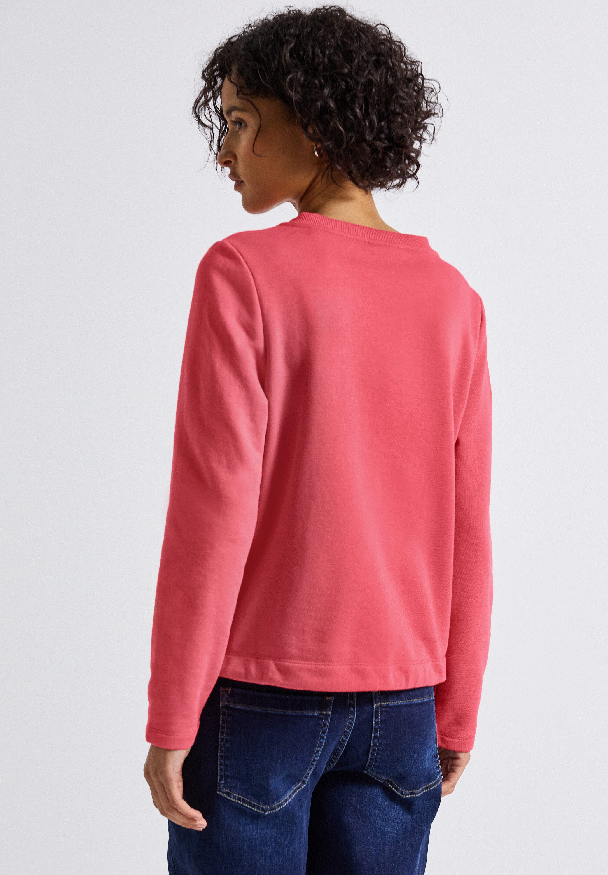 STREET ONE Sweatshirt mit Tunnelzug am günstig online kaufen