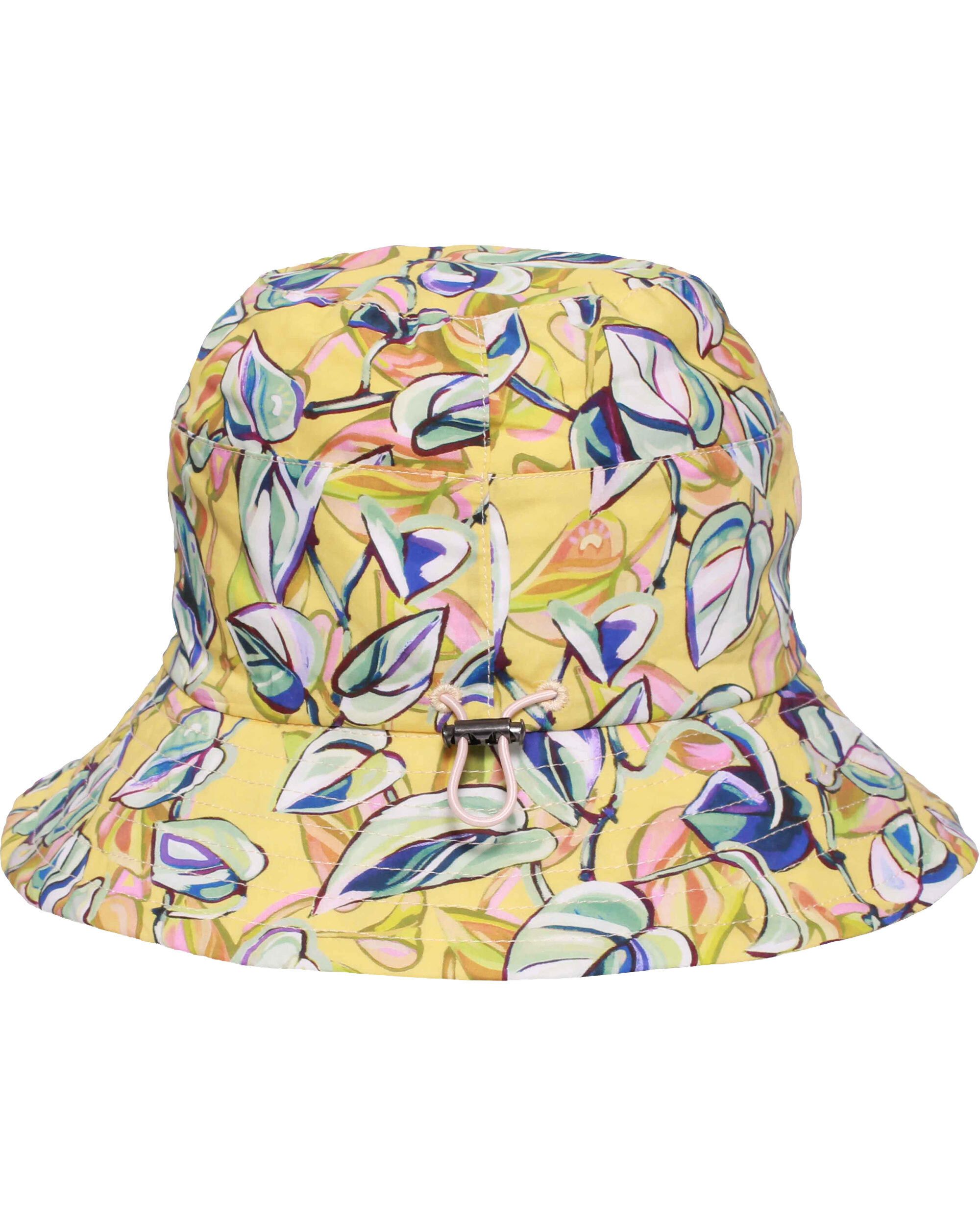 Loevenich Fischerhut Loevenich Bucket Hat mit buntem Blätter-Print aus Baumwolle (keine)