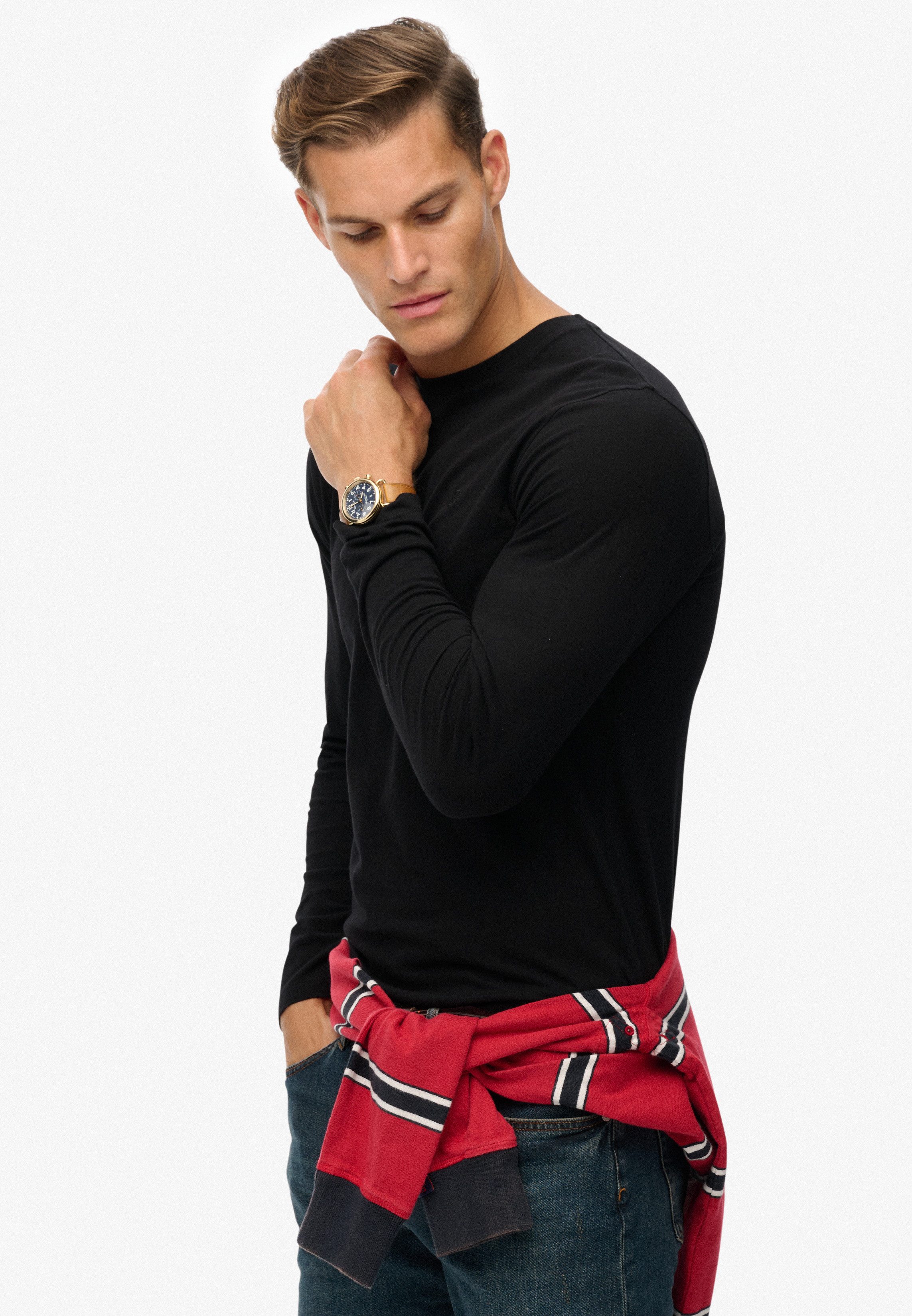 Superdry Langarmshirt CLASSIC ESSENTIAL TOP günstig online kaufen