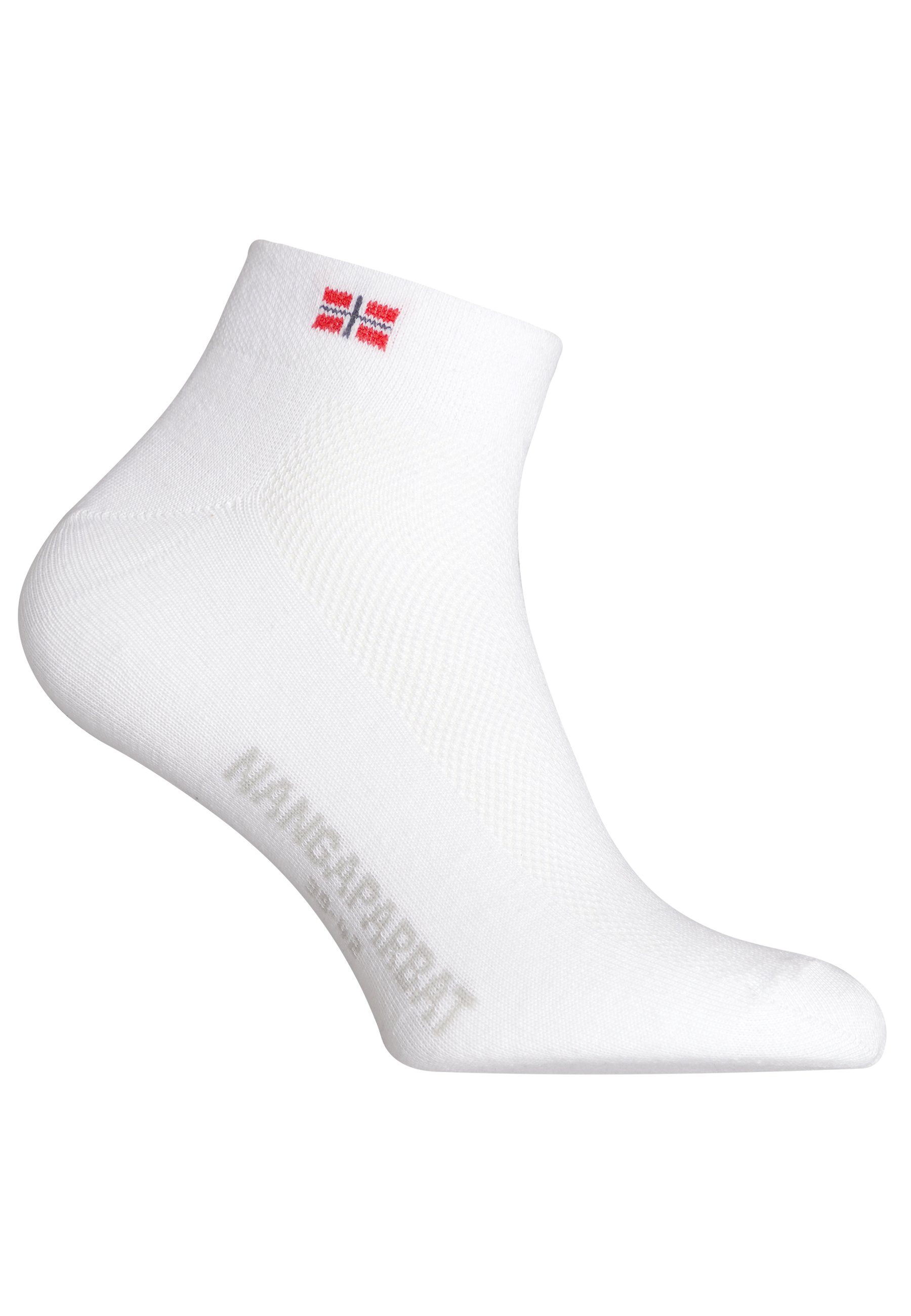 NANGAPARBAT Socken mit komfortabler weiß Trittdämpfung