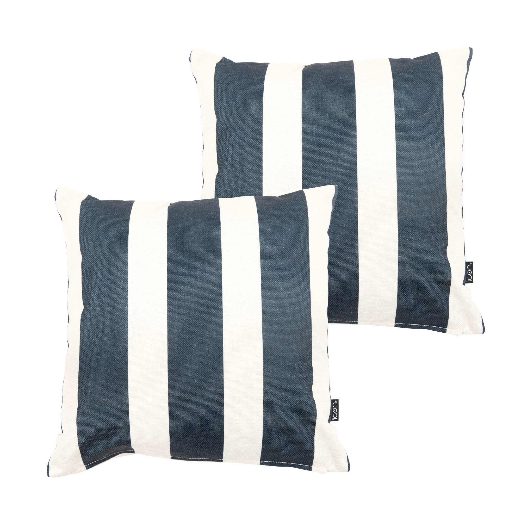 icon Dekokissen Dekokissen Outdoorkissen Wetterfest mit Füllung, 2er Set