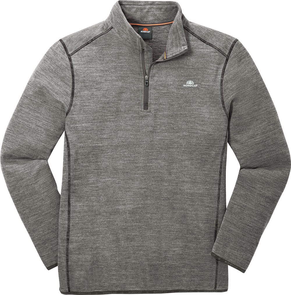 Nordcap Funktionsshirt leicht mit Zipper, flauschig-weich