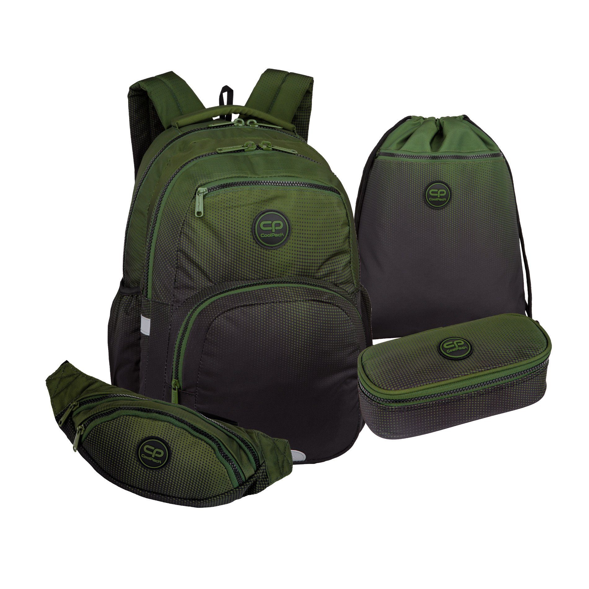 CoolPack Schulrucksack CoolPack 4tlg. Rucksack-Set PICK 17