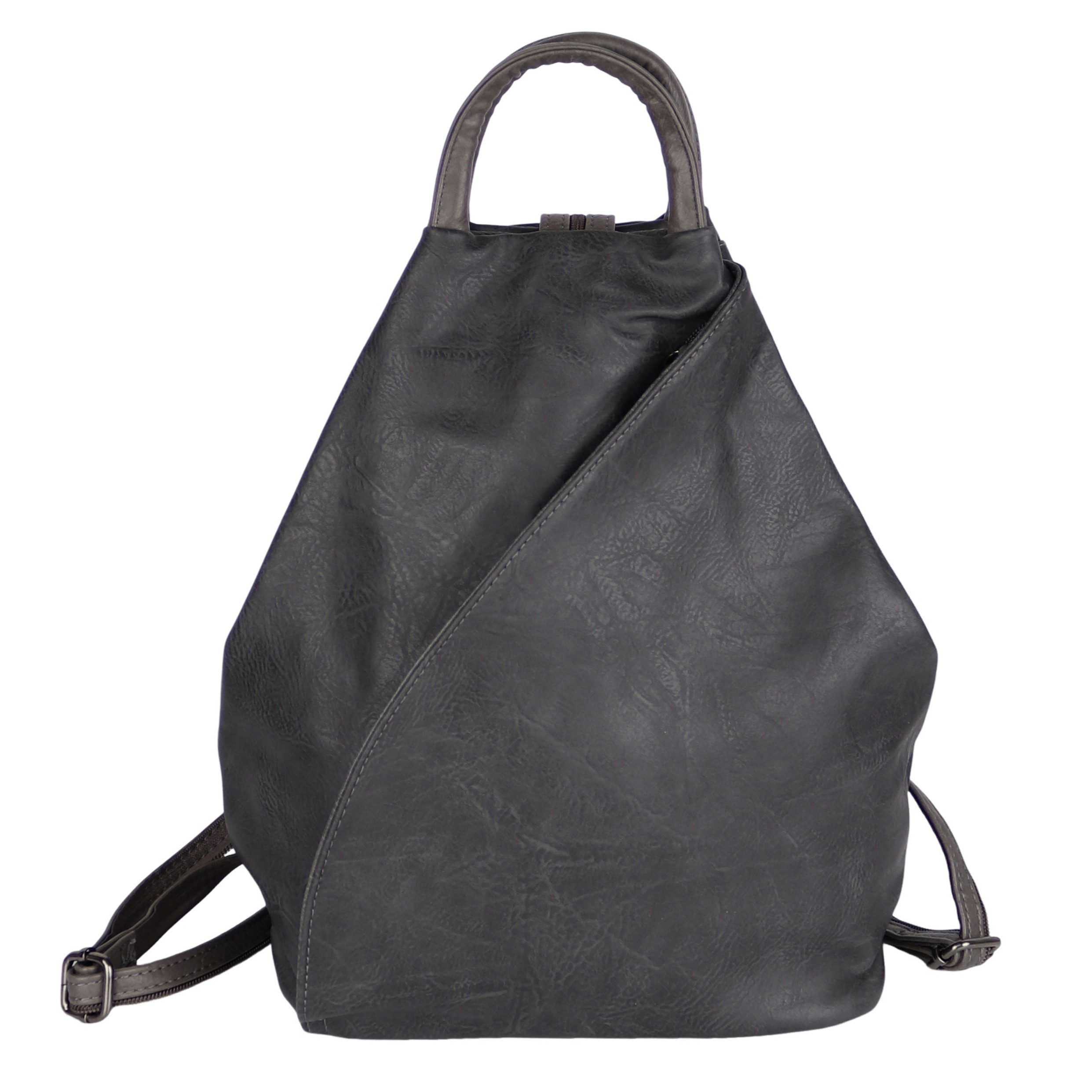 MIRROSI Tagesrucksack Damen Rucksack aus Kunstleder (ca. 30x34x14cm), aus h günstig online kaufen