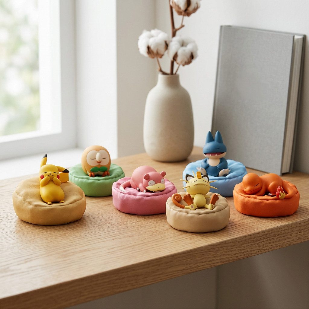 The Pokémon Company Sammelfigur Pokémon Casual Time Series Figuren Sammelfigur Deko Auswahl