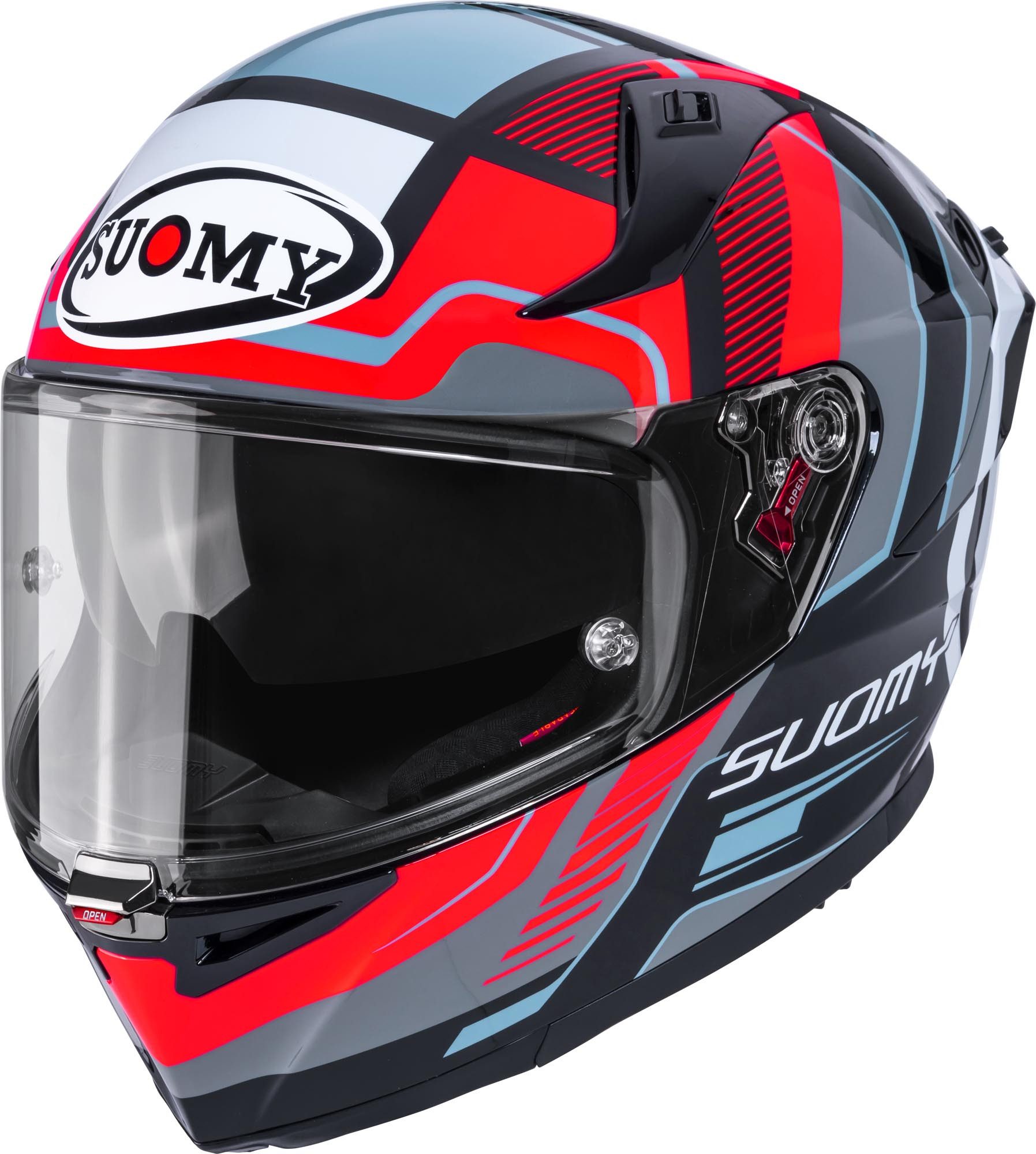 Suomy Motorradhelm Speedstar 2 Parallax Helm, Antifog Beschichtet,notfallsystem-polsterung (eqrs),pinlockscheib