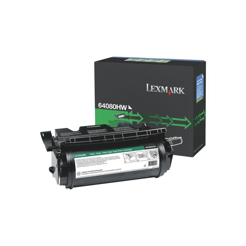 Lexmark Tonerpatrone 64080HW Toner schwarz