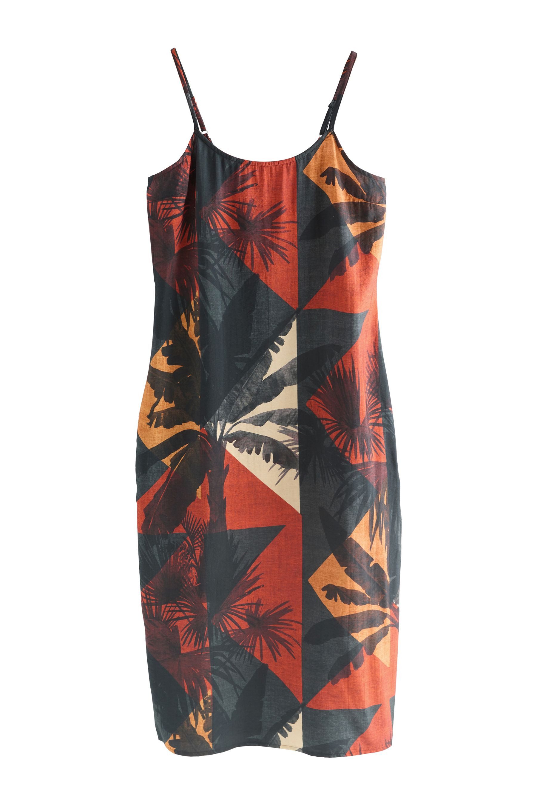 Midikleid Verschlussloses Midi-Sommerkleid