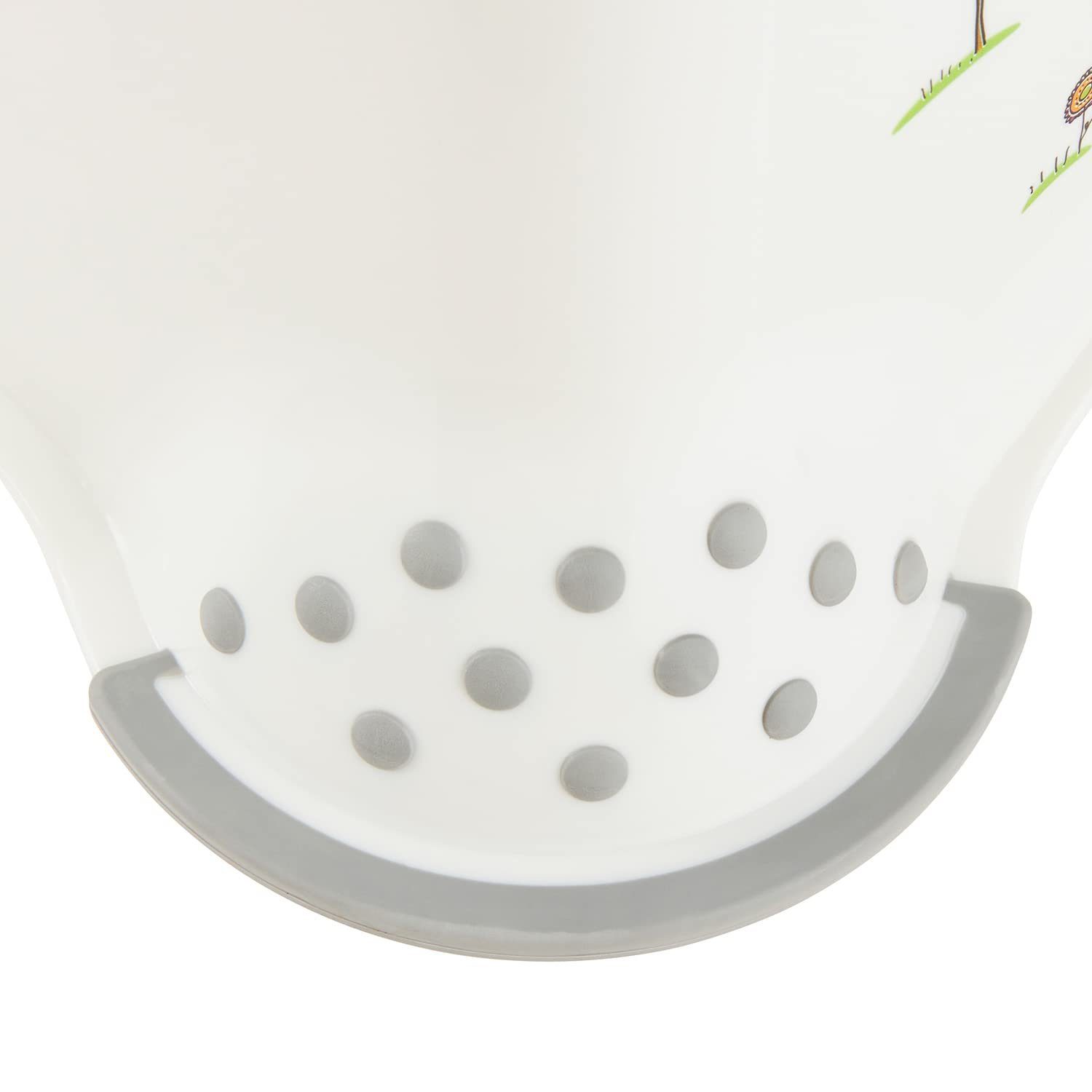 keeeper Tritthocker Premium zweistufiger Tritthocker Hippo weiß