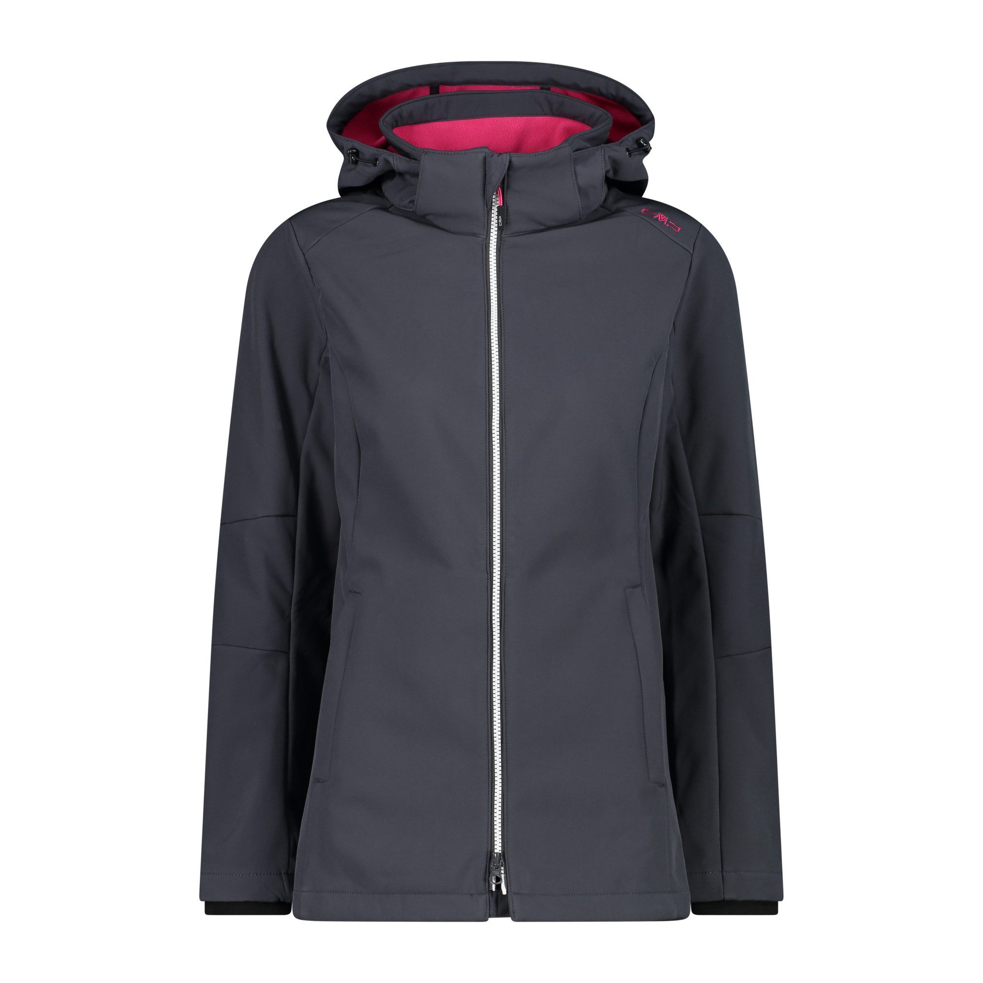 Softshelljacke CMP Damen Softshell Jacke Zip Hood 3A22226