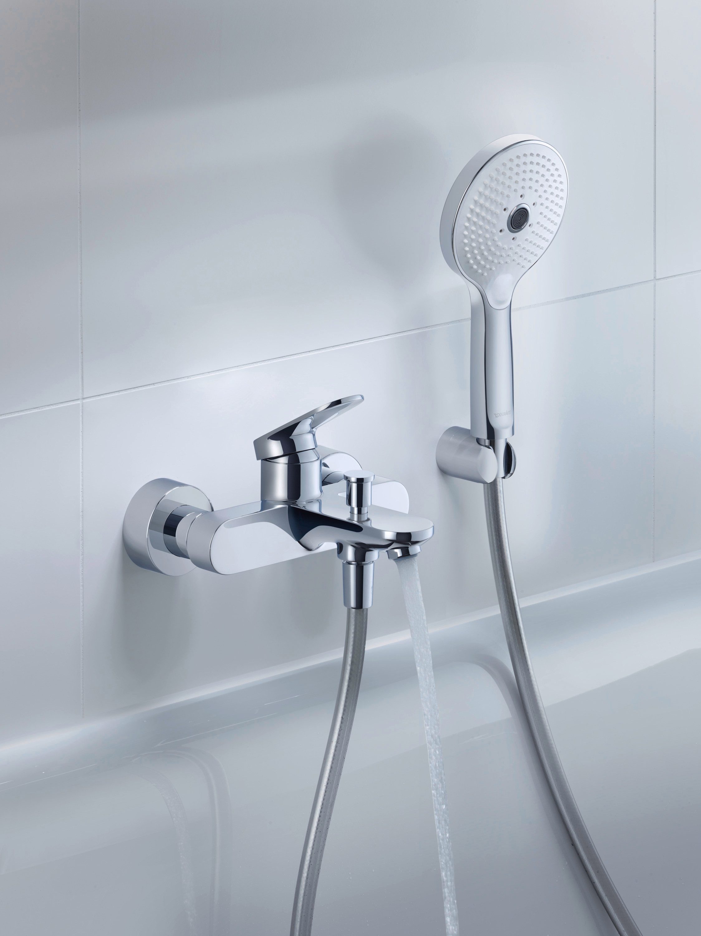 Duravit Wannenarmatur Wave Chrom Wanne AP Wannenarmatur Aufputz Wave Chrom