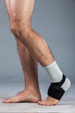 Lorey Medtec Fußbandage Fußbandage aus latexfreiem 3D-Gestrick, Sprunggelenkbandage, Fußstütze