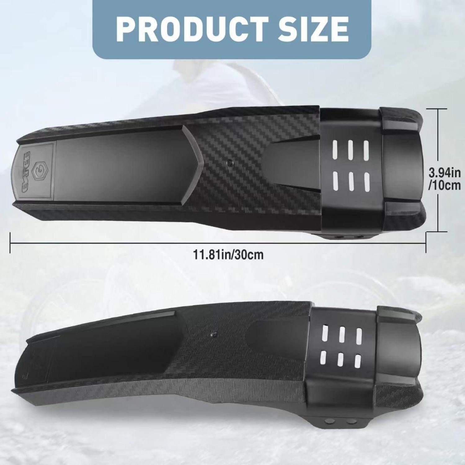 LuxusKollektion Fahrradständer Fahrrad Schutzblech Set Vorne Hinten MTB Rennrad 20-29 Zoll