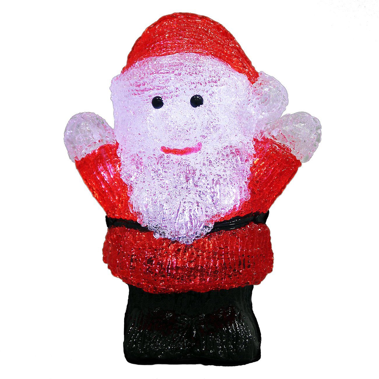 Deuba Led Dekofigur Led Acryl Figur Weihnachtsmann Santa 14x9x18cm Batteriebetrieben Weihnachtsdeko Weihnachten Deko Acrylfigur Online Kaufen Otto