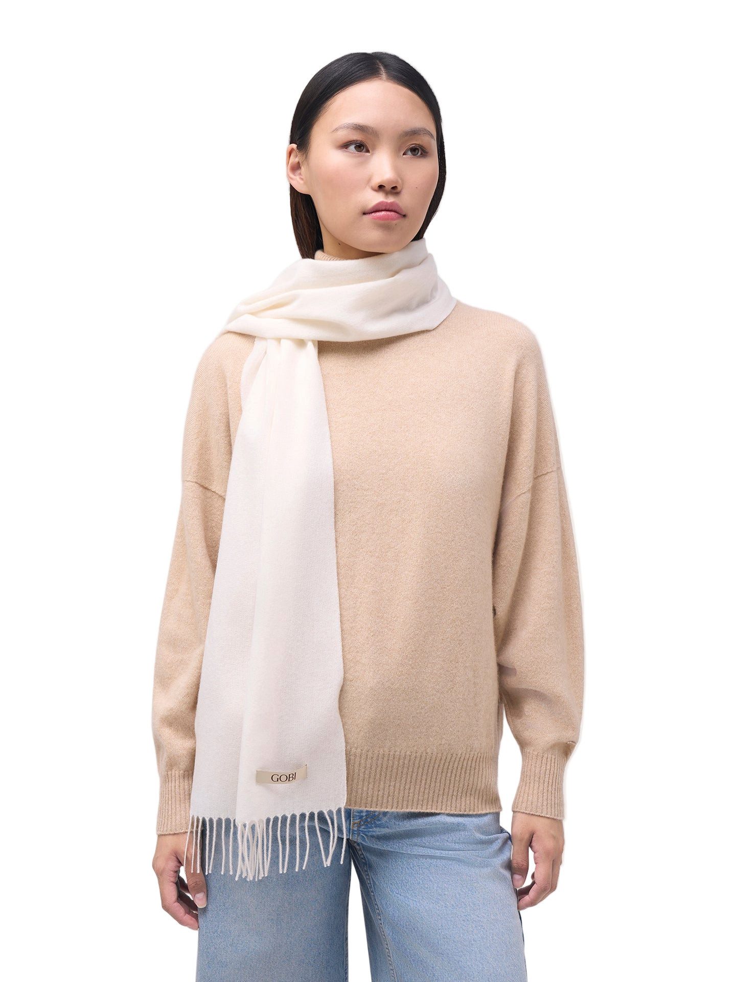GOBI Cashmere Strickschal Gewebte Kaschmirschal