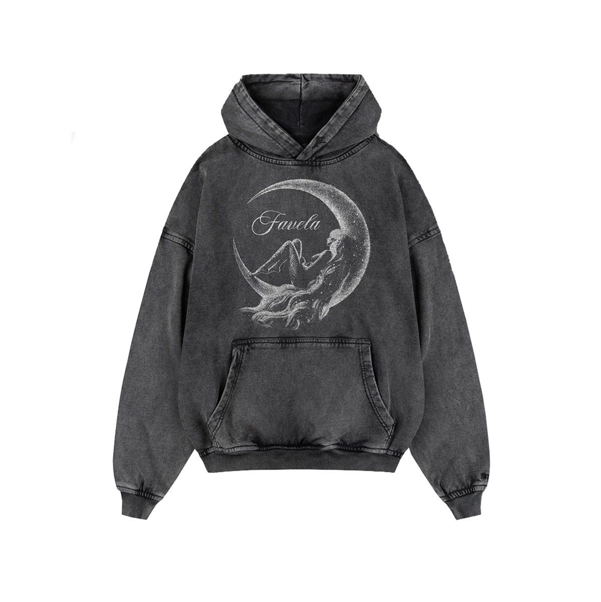 Favela Kapuzenpullover Moon Girl