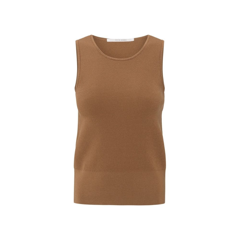 YAYA Stricktop Eng anliegendes geripptes Tanktop günstig online kaufen