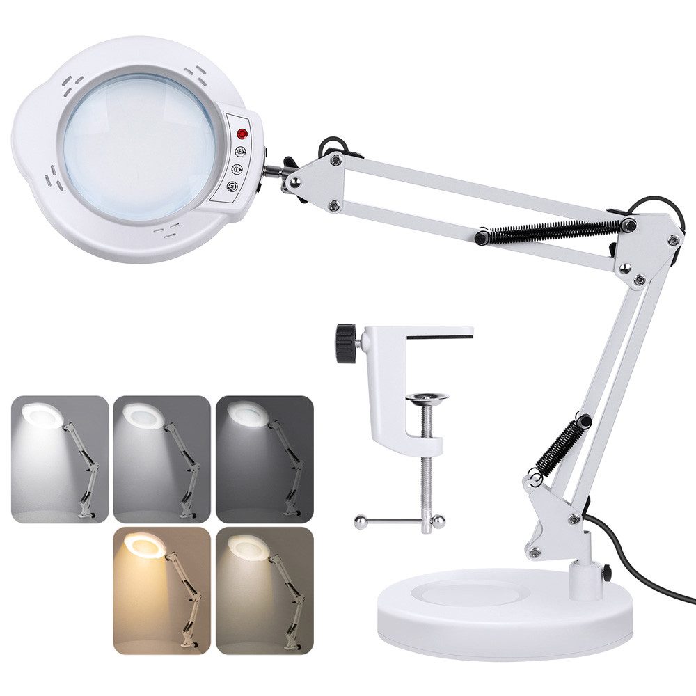 QUBEBU LED Schreibtischlampe 10X Lupe LED günstig online kaufen