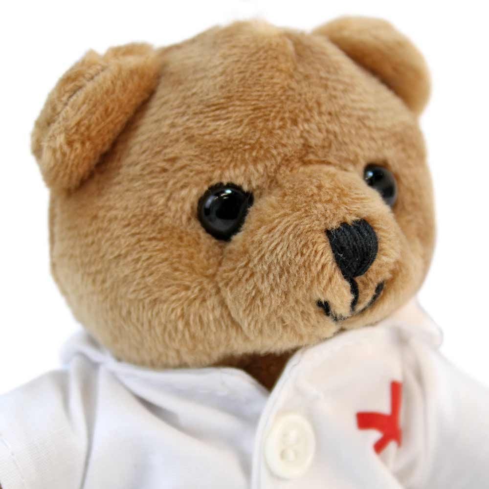 Euro Souvenirs Plüschanhänger Plüsch-Teddy Arzt Schlüsselanhänger (1-St)