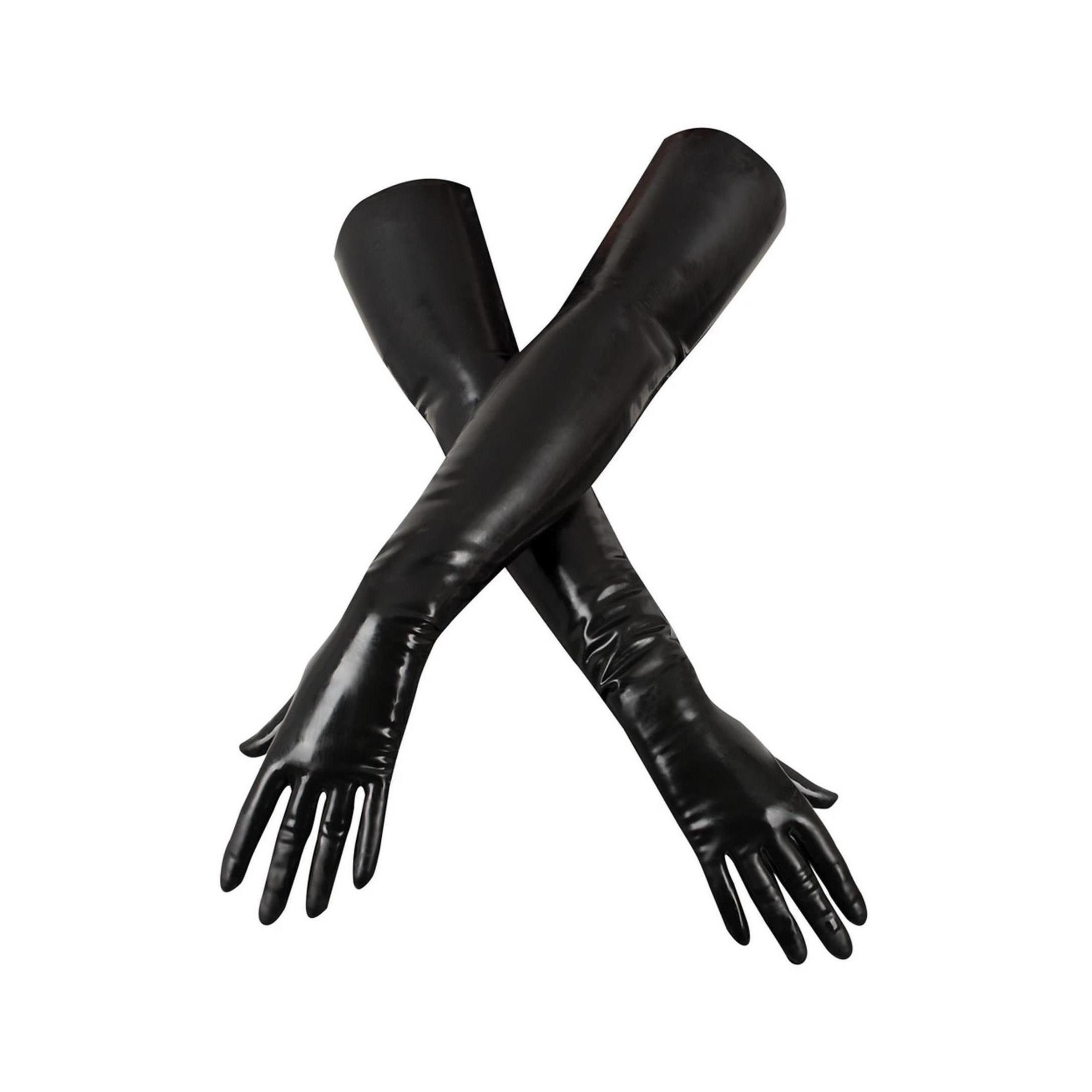 Late X Abendhandschuhe Late X - Handschuhe aus Latex - (L,M,S,XL)