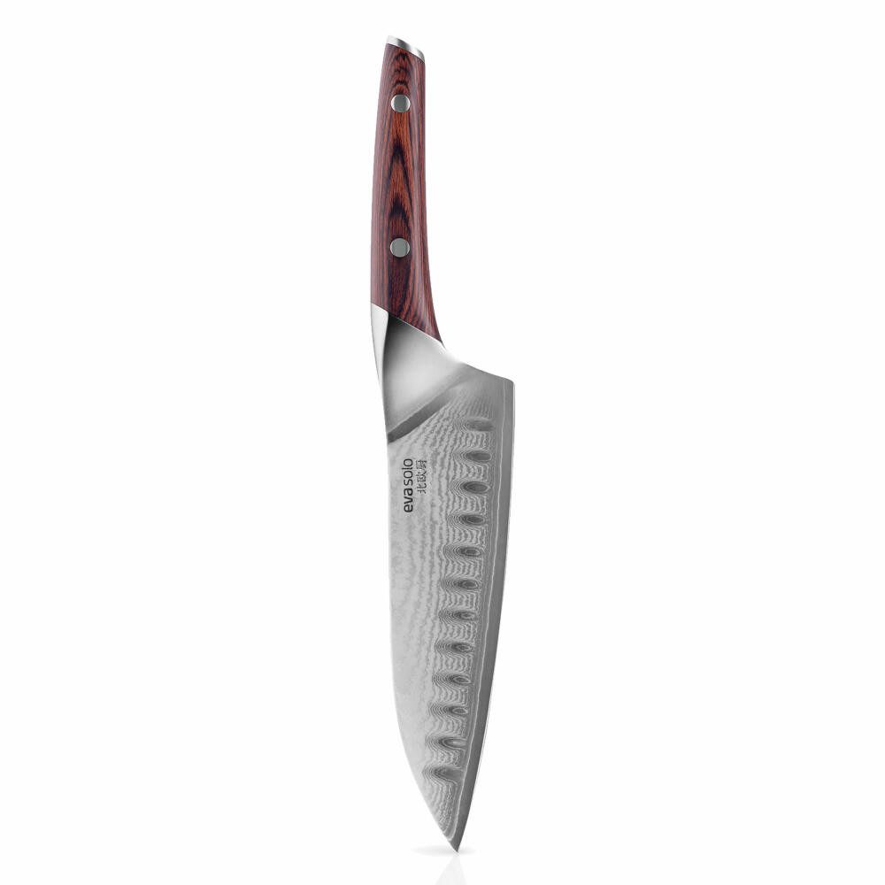 Eva Solo Santokumesser Damaszener Stahl/Holz Nordic kitchen Klinge 18 cm