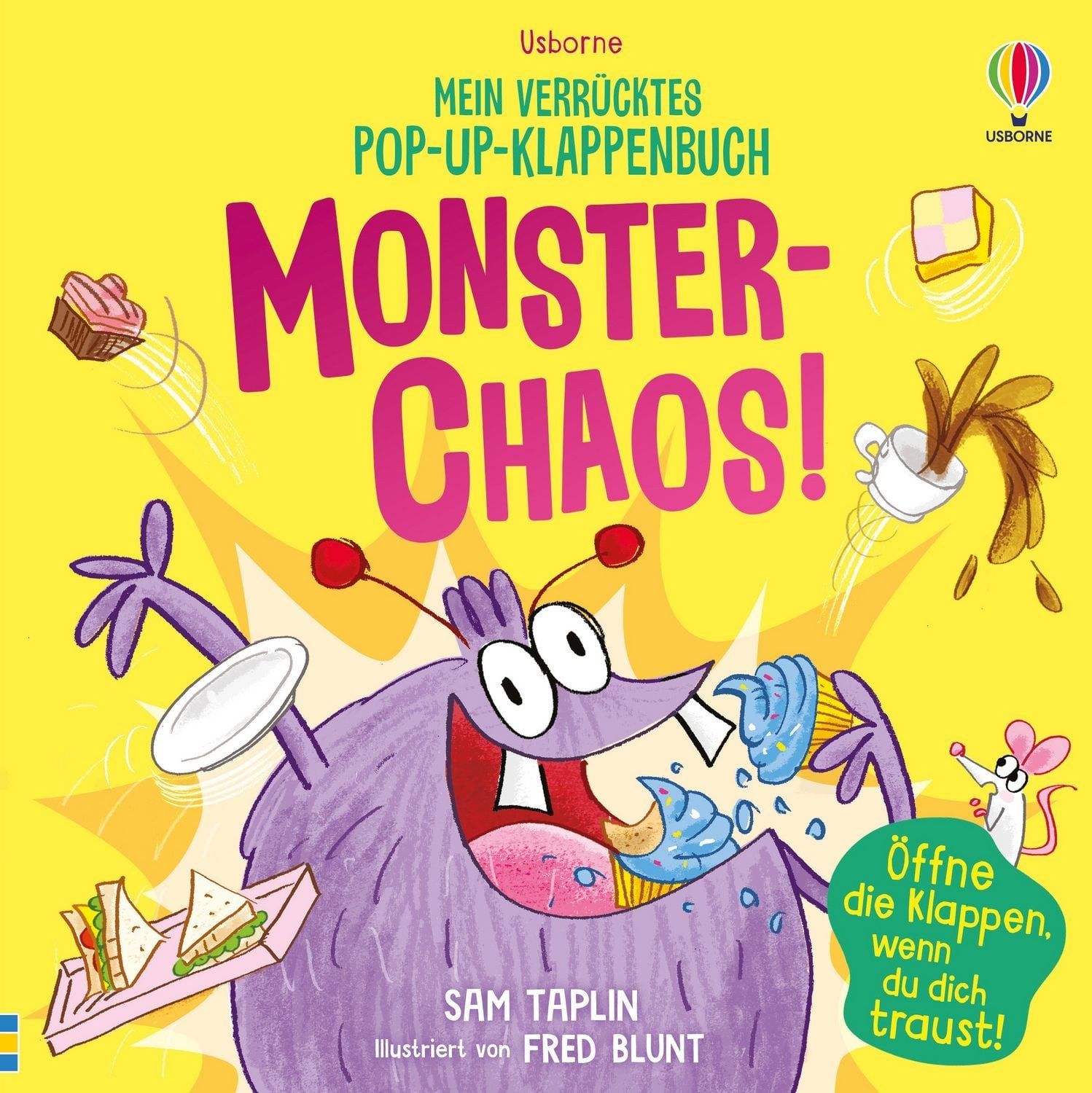 Kinderbuch Mein verrücktes Pop-up-Klappenbuch: Monster-Chaos! interaktives Pop-up Sam Taplin