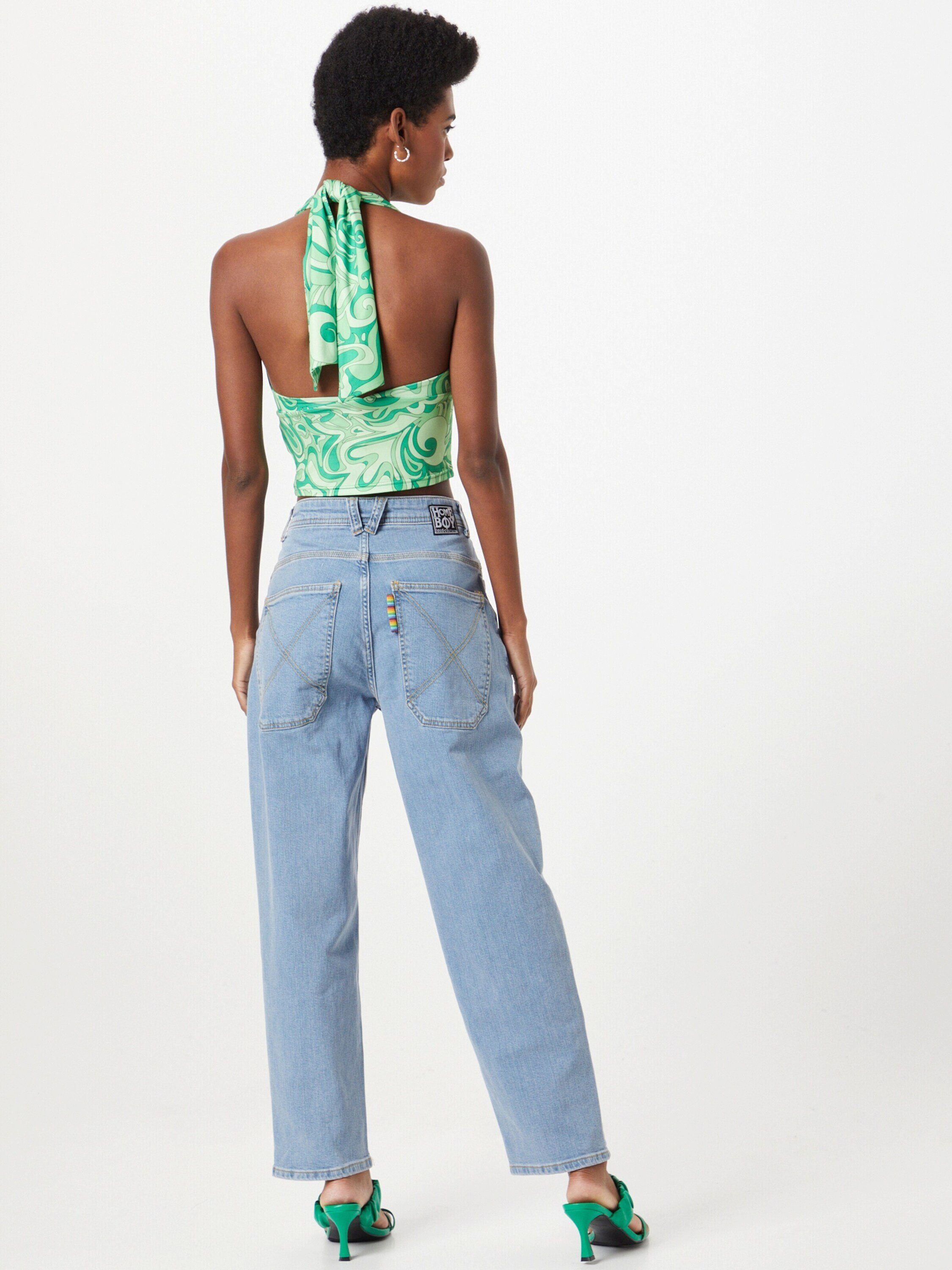 HOMEBOY Loose-fit-Jeans (1-tlg) Stickerei