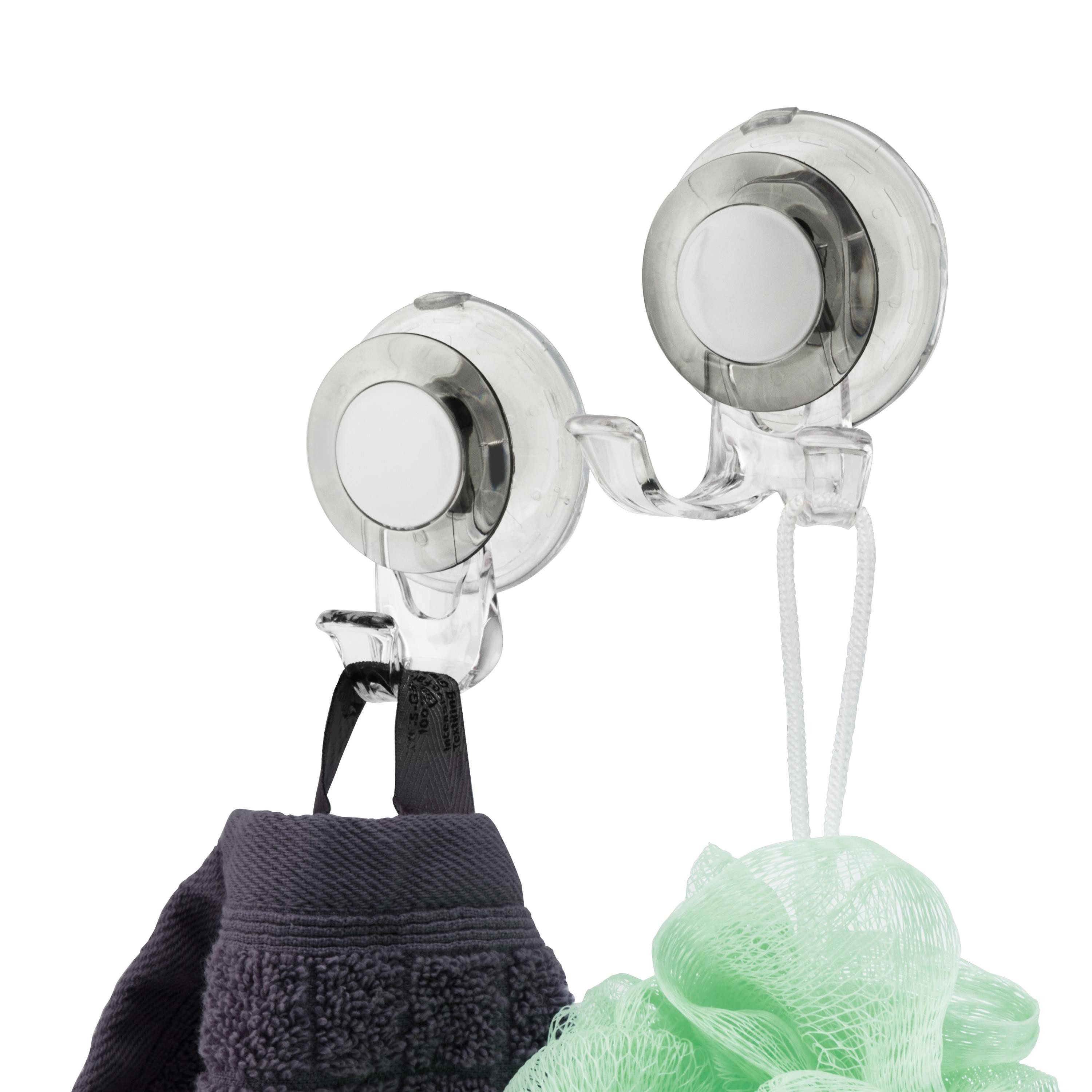 bremermann Handtuchhaken Bad-Serie Ventosa – Haken 2er-Set, (2-St)