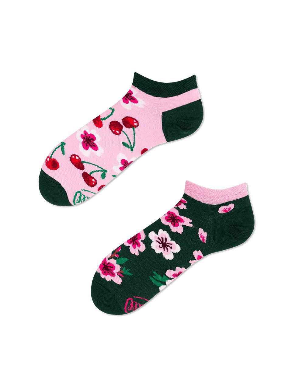 Many Mornings Sneakersocken Many Mornings Sneaker Cherry Blossom (1 Paar, 1-Paar, 1 Paar)