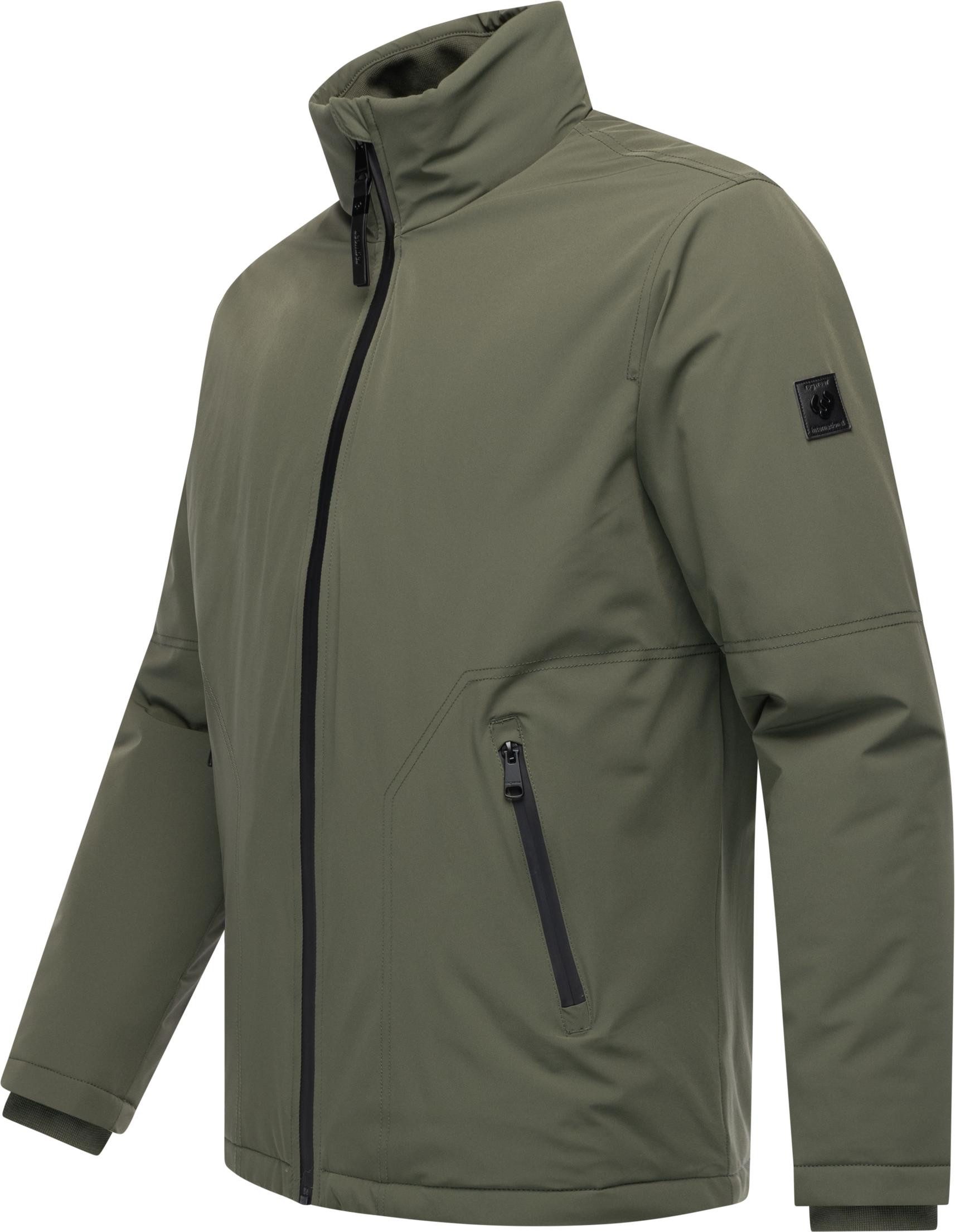 Ragwear Outdoorjacke Colwie Warm YOUMODO Wasserdichte Winterjacke mit hohem Kragen
