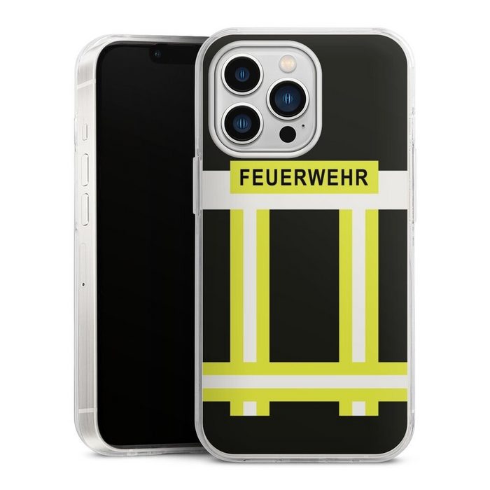 DeinDesign Handyhülle Feuerwehr Feuerwehrmann Beruf Feuerwehr Apple iPhone 13 Pro Hülle Bumper Case Handy Schutzhülle