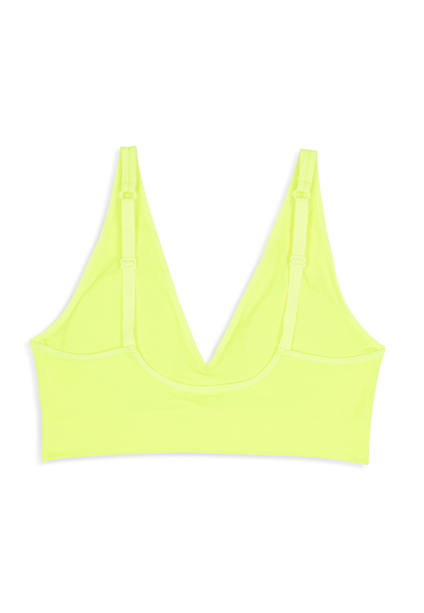 Bralette adidas solar BH Originals yellow bra Back Bustier Low