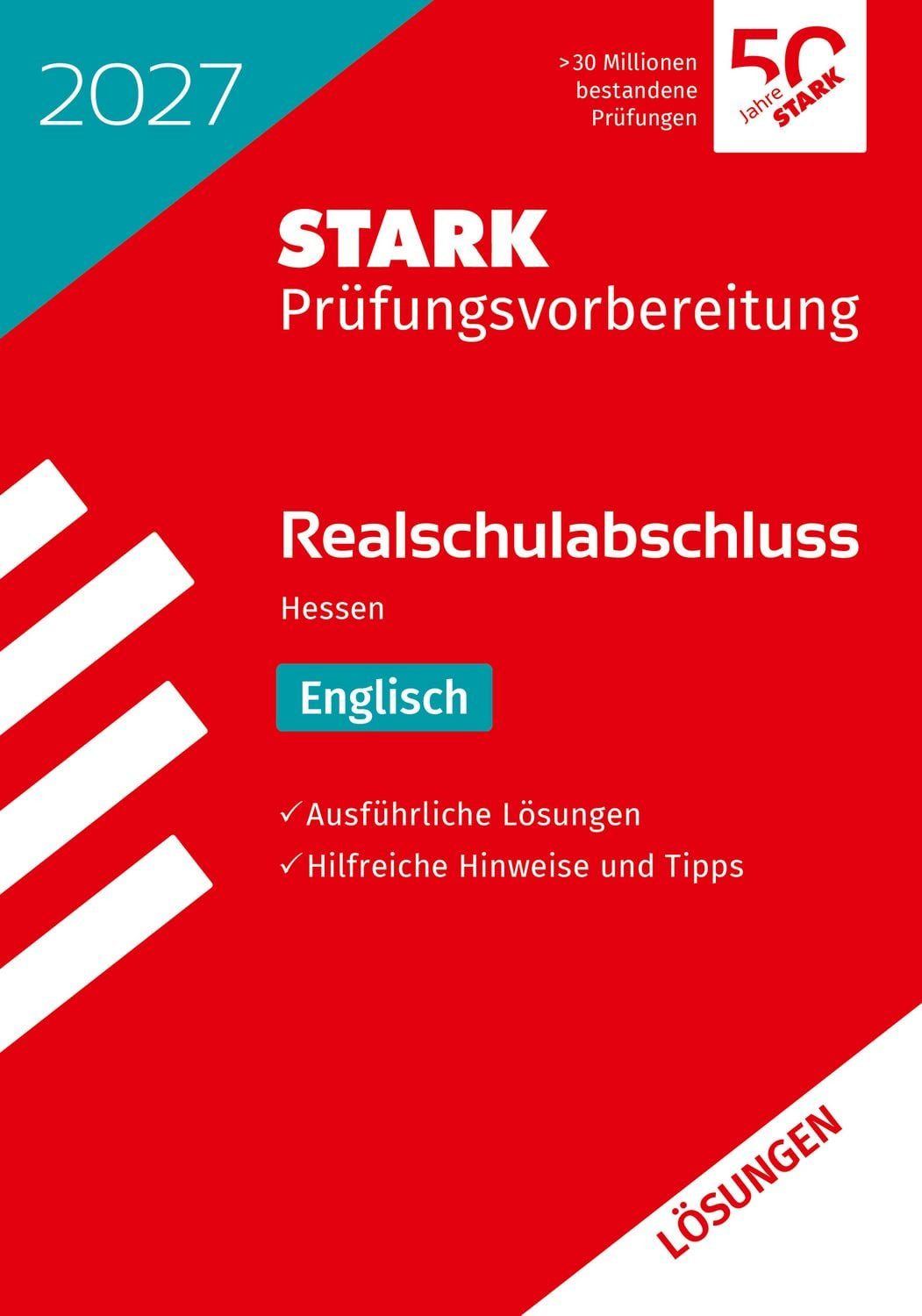 STARK Lösungen zu Englisch - Realschulabschluss 2027 Hessen - Prüfungs / diverse