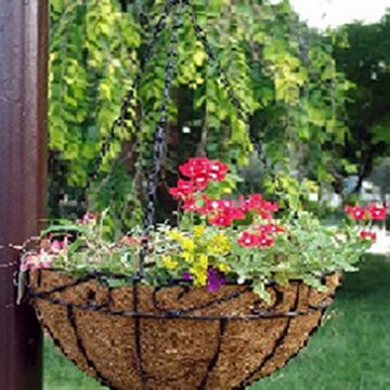 Rutaqian Blumenampel Hängende Korbkette für Gartengeräte