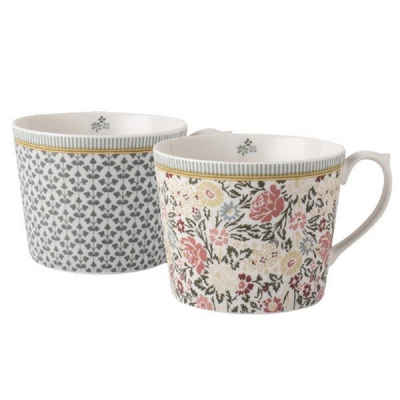 LAURA ASHLEY Tasse »Henkelbecher-Set Tea Collectables Dekore (2-teilig)«