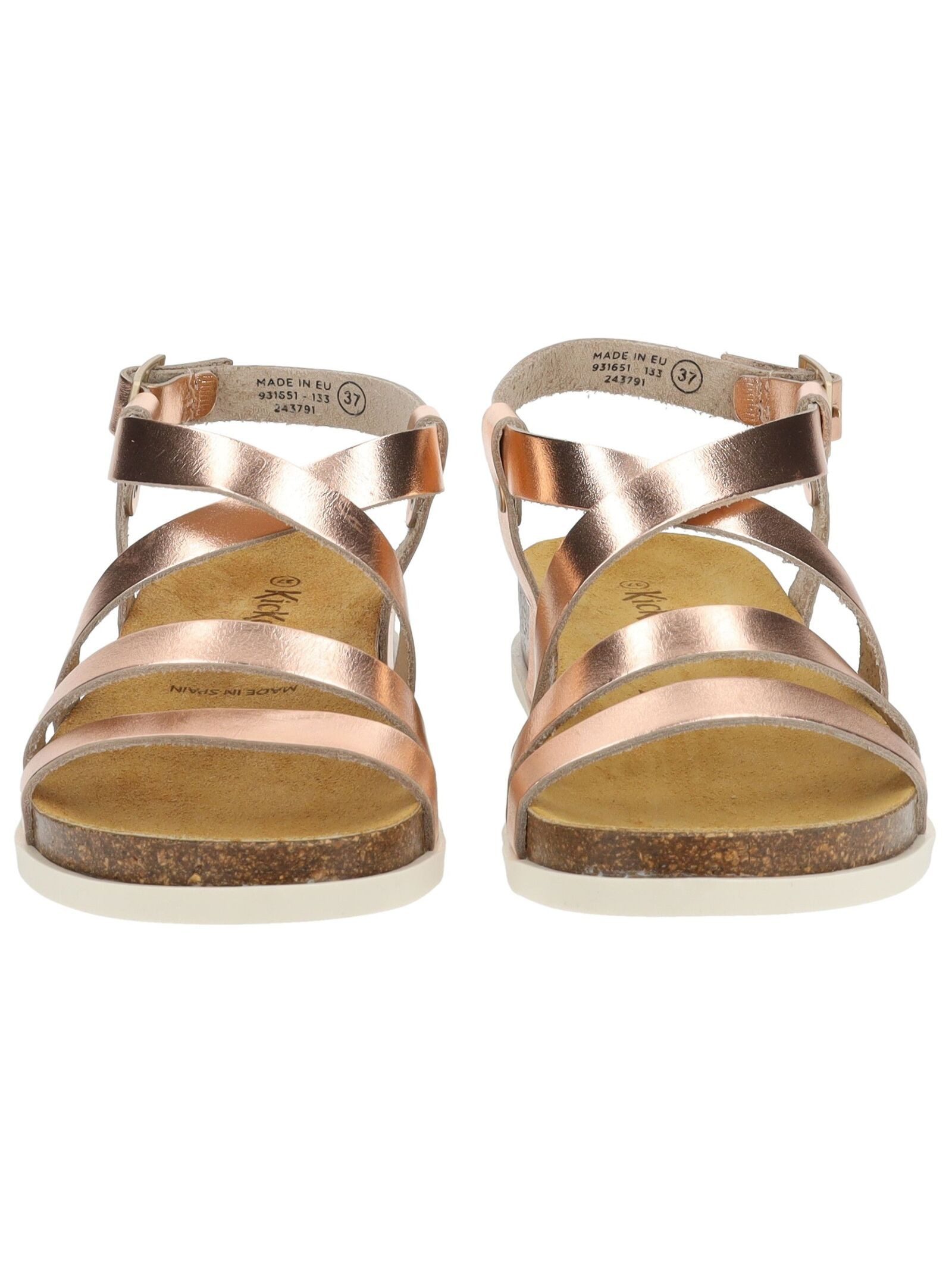 Kickers Sandalen Leder . Riemchensandalette