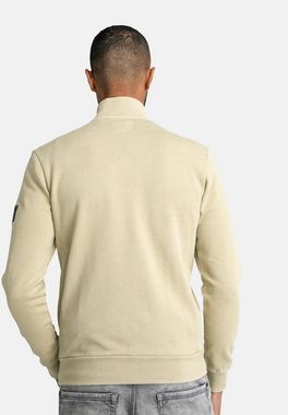 Petrol Industries Sweatjacke Sweatjacke Jacke Sweater Collar mit Reißverschluss