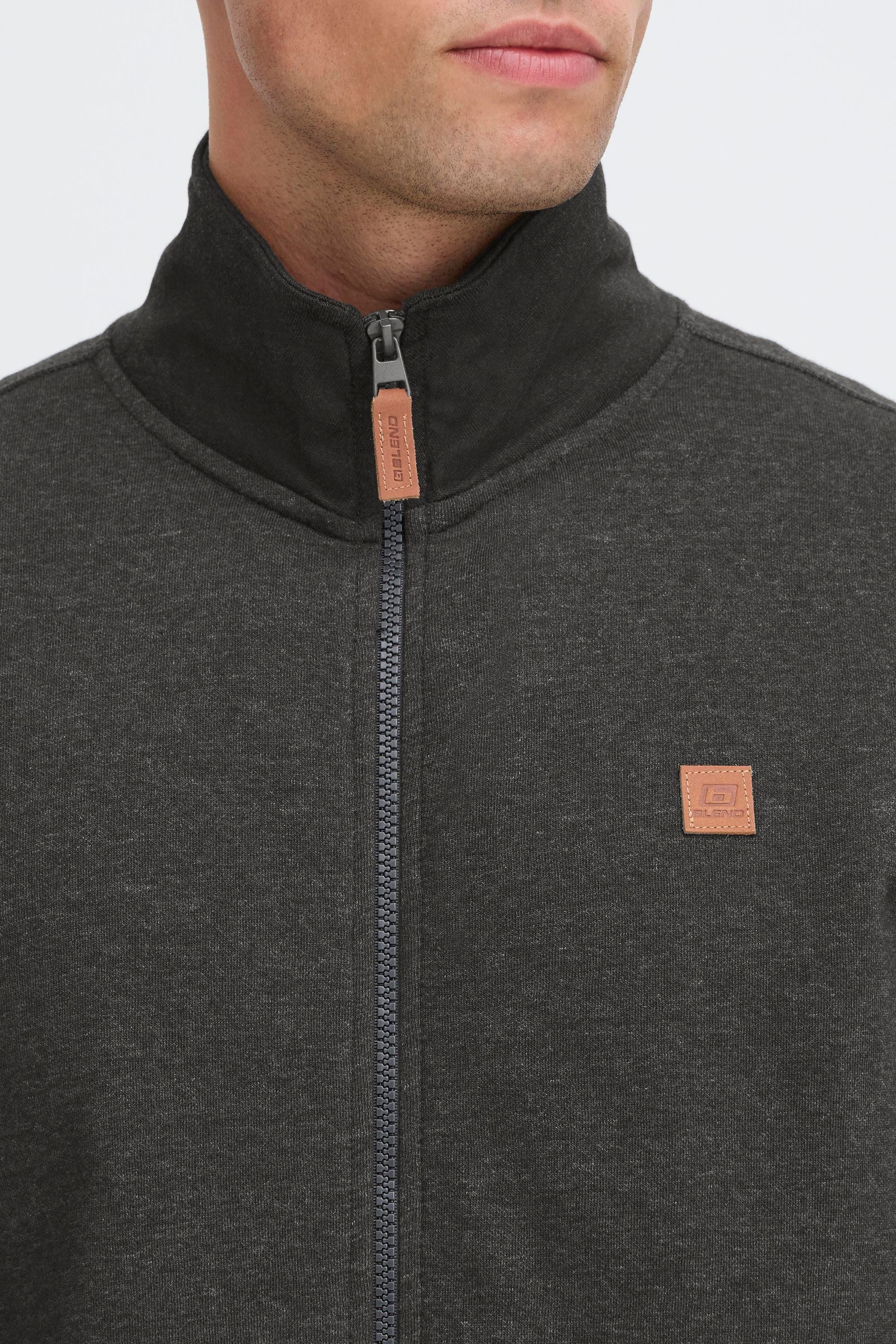 Blend Kapuzensweatjacke BHPolax Gemütliche Sweatjacke mit Kapuze – Bild 5 von 5