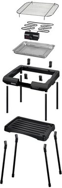 Unold Tischgrill Black Rack 58550, 2000 W