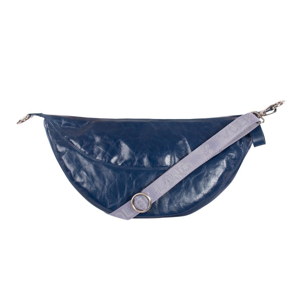 VOLKER LANG Umhängetasche LUNA, MB2 -Elegante Halbmond-Umhängetasche für Alltag & Reisen