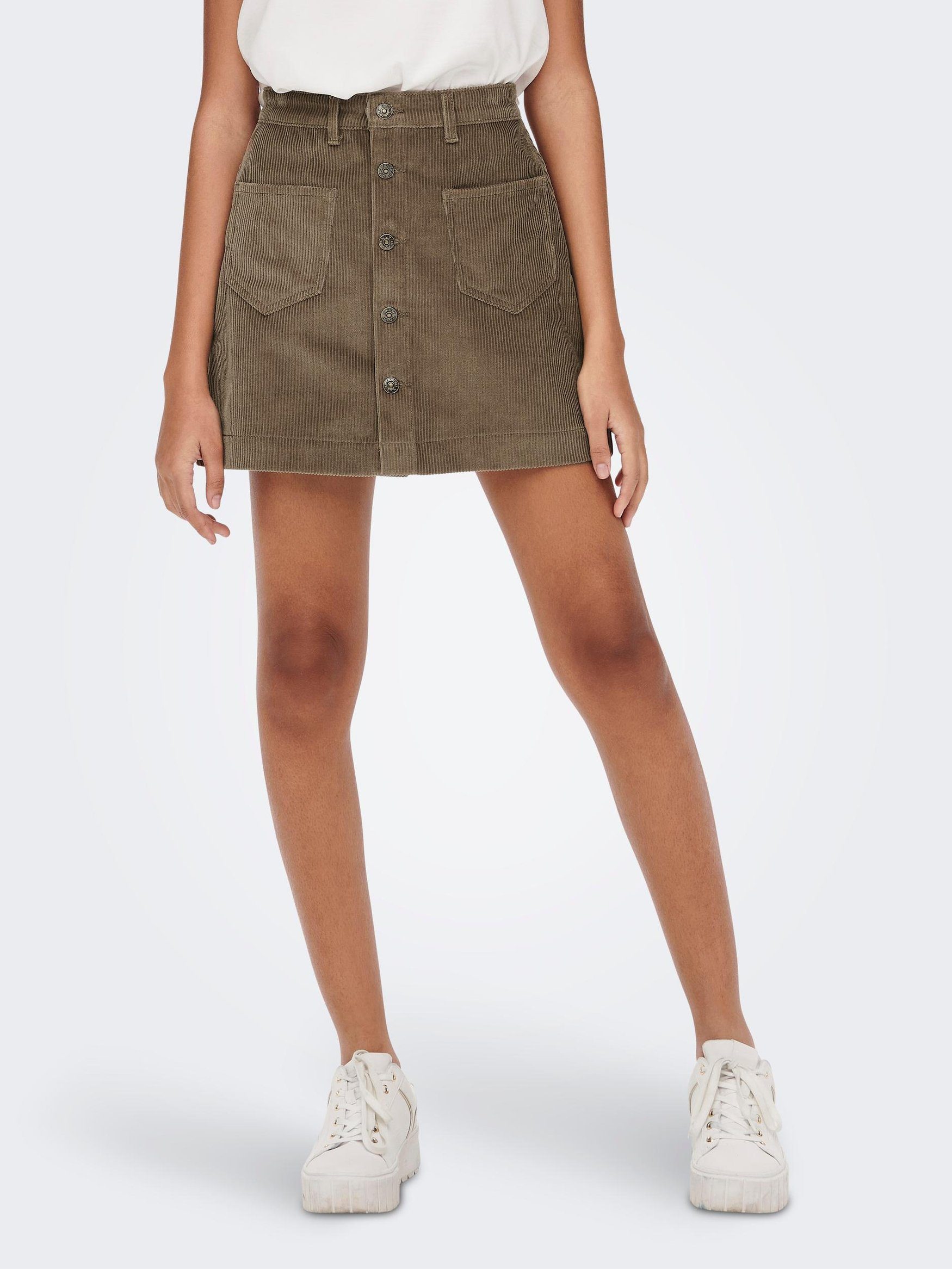 ONLY Sommerrock ONLAMAZING HW CORD SKIRT günstig online kaufen