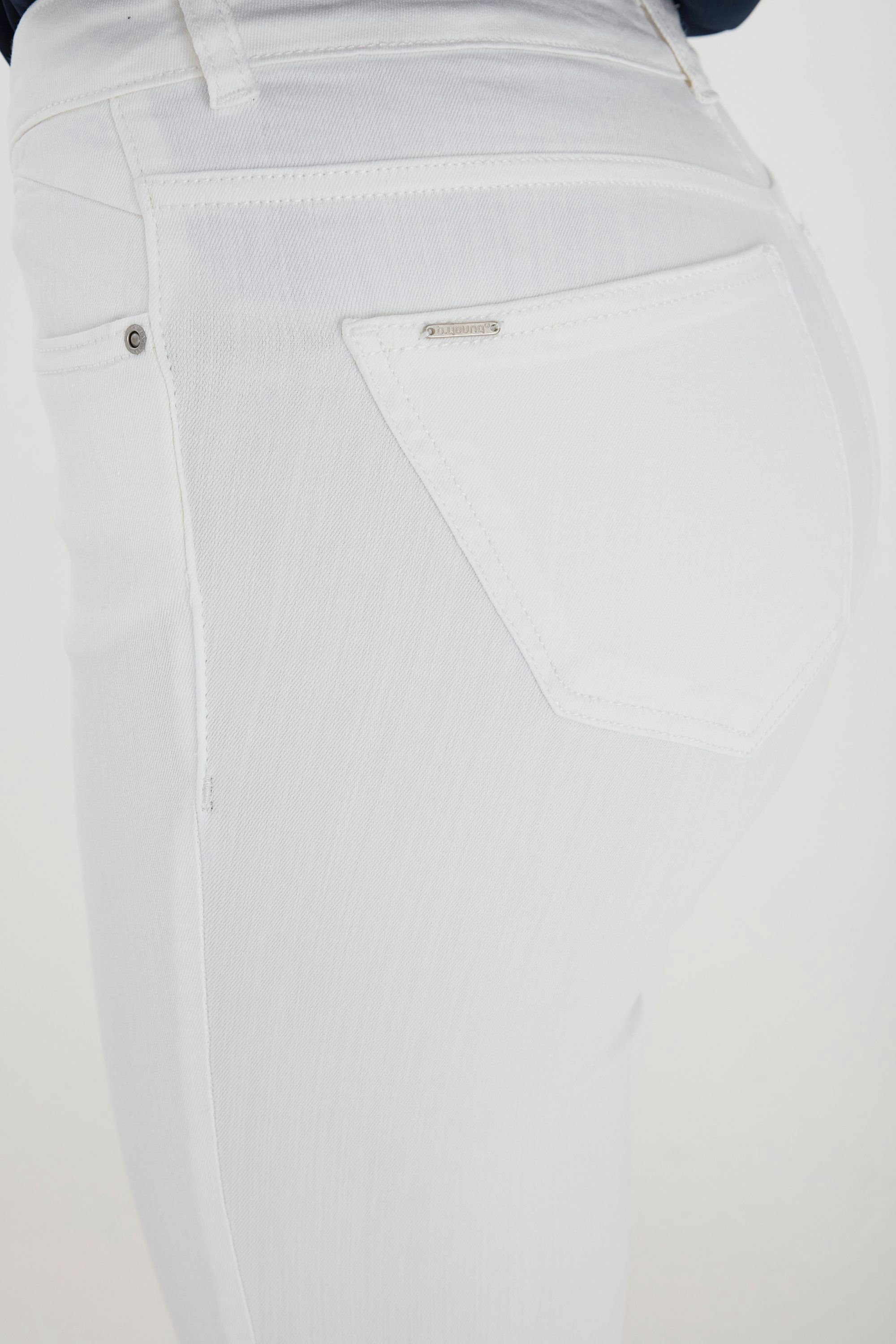 b.young Skinny-fit-Jeans Luni - 20803214 White jeans (80100) BYLola Optical