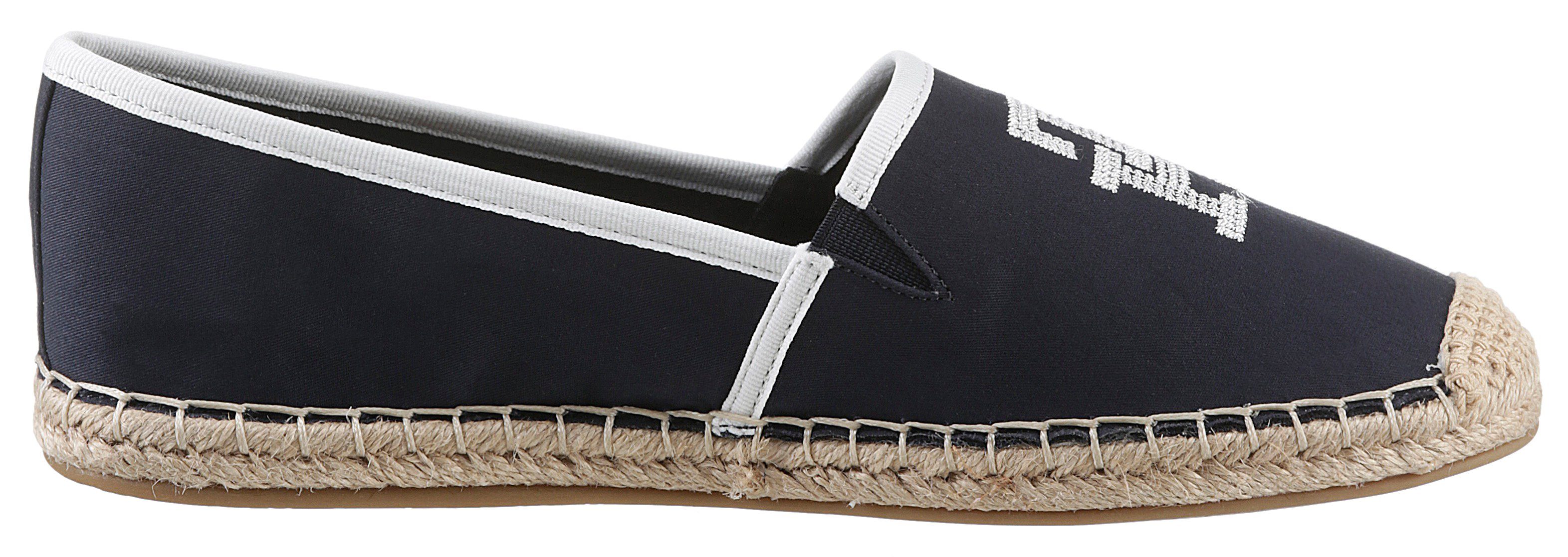 Tommy Hilfiger TH EMBROIDERED ESPADRILLE dunkelblau TH-Stickerei mit Espadrille